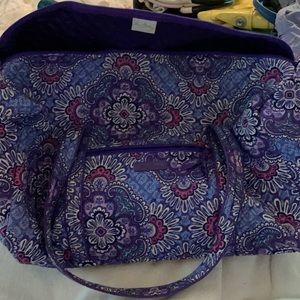 Vera Bradley - Purple duffle bag